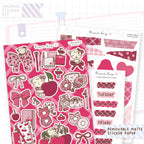 Cherry Ribbon Journalling Kit