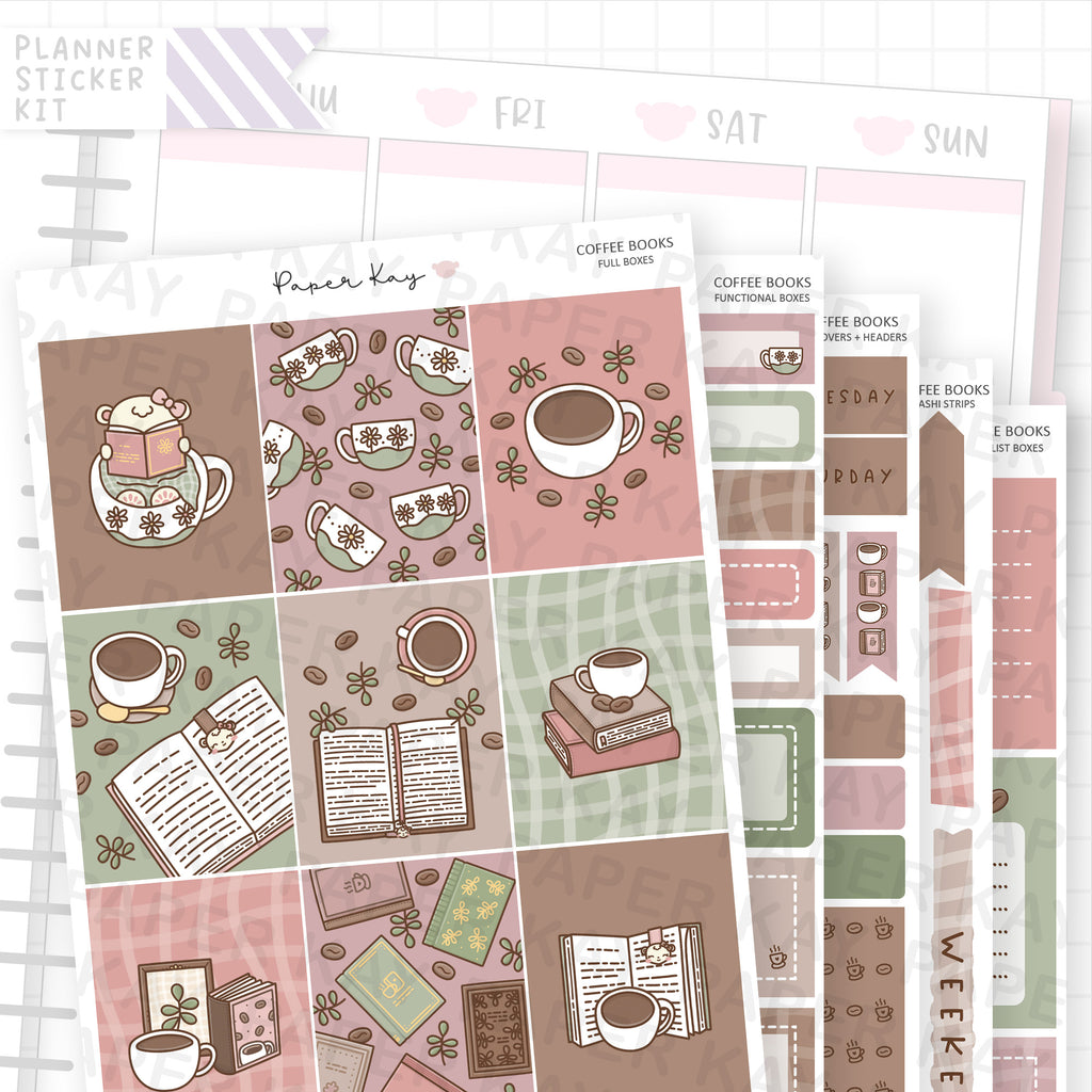 Coffee Books Weekly Vertical Kit