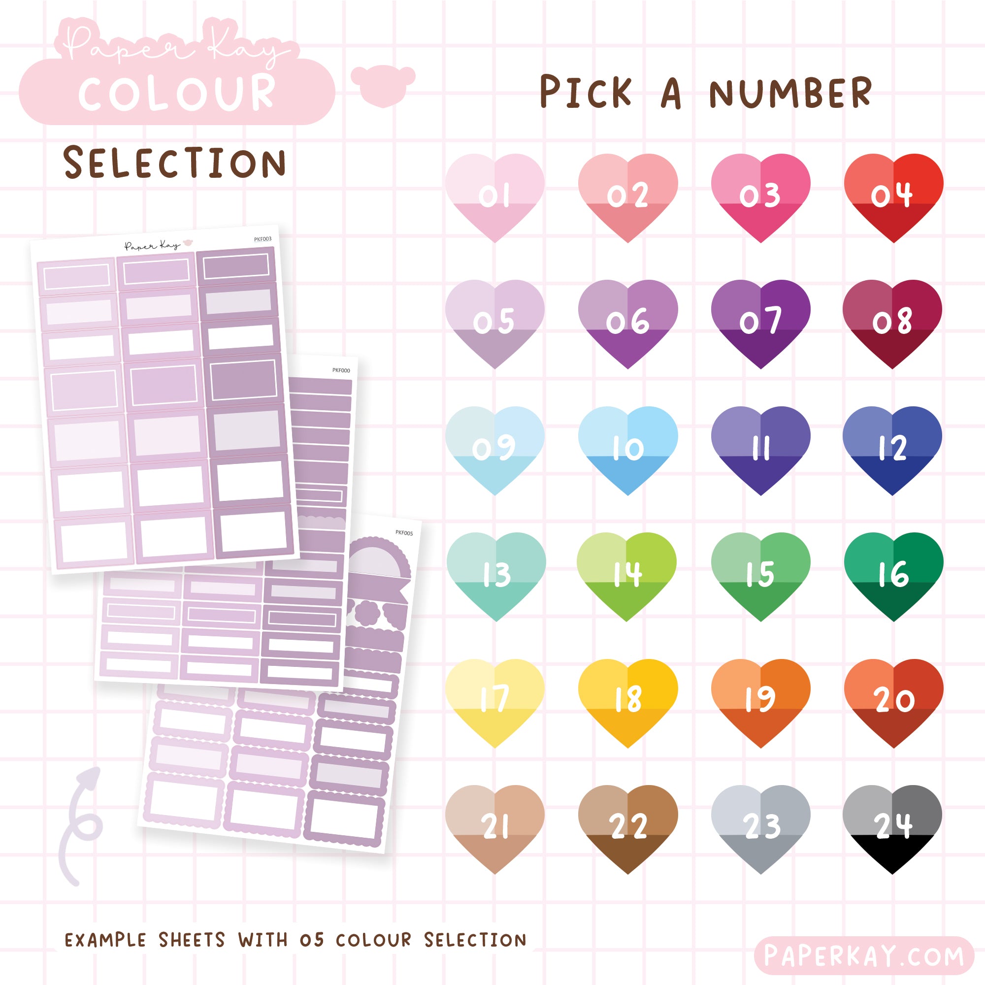 Hobonichi Cousin Tick Boxes and Icons - Functional Stickers