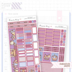 Cosy Night Hobonichi Weeks Monthly Sticker Kit