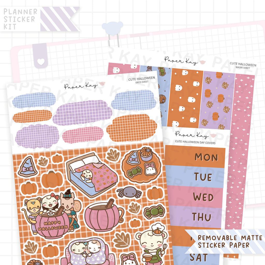 Cute Halloween Journaling Kit