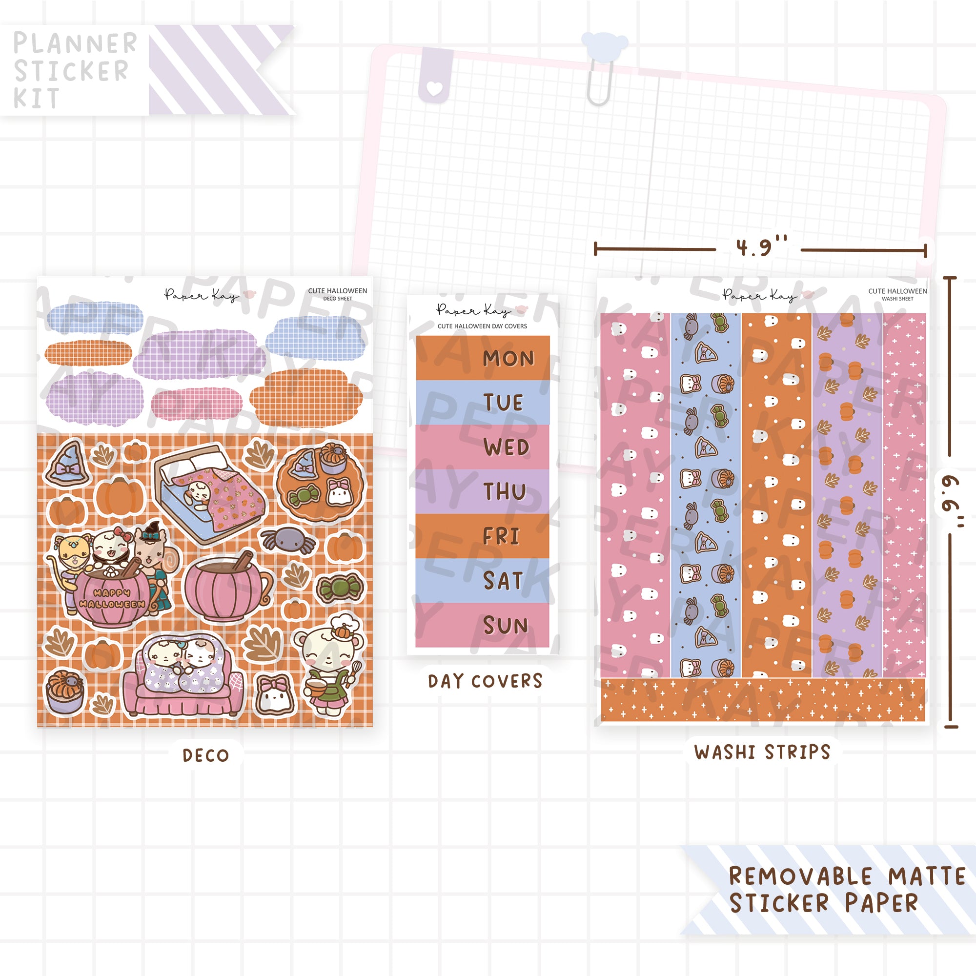 Cute Halloween Journaling Kit