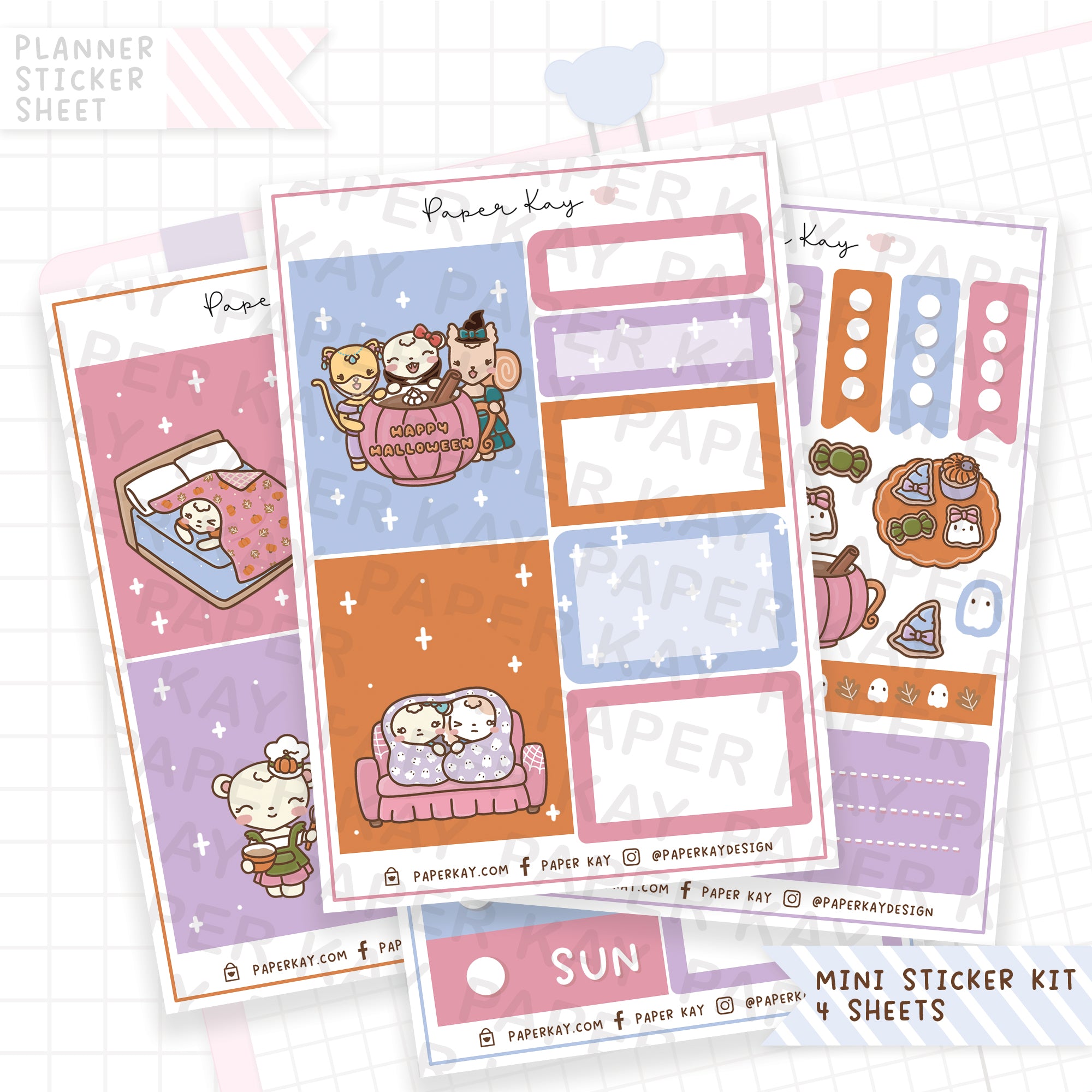 Cute Halloween Mini Vertical Kit