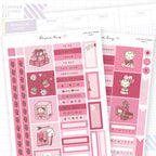 Cute as a Teddy Hobonichi Cousin Sticker Kit