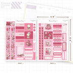 Cute as a Teddy Hobonichi Cousin Sticker Kit