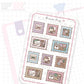 Cute Letter Mail Stamps Bujo Deco Stickers