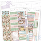 Early Spring Hobonichi Cousin Sticker Kit
