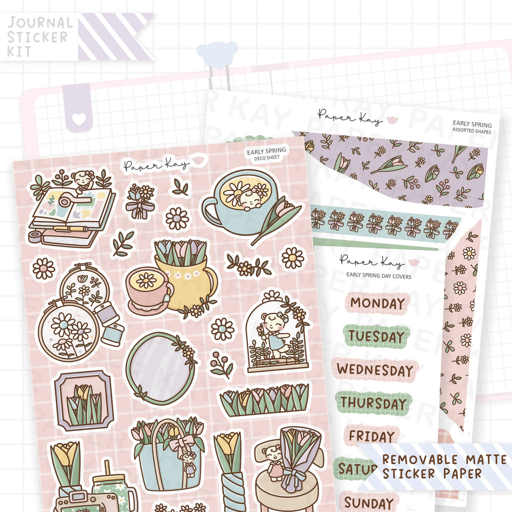 Early Spring Journalling Kit