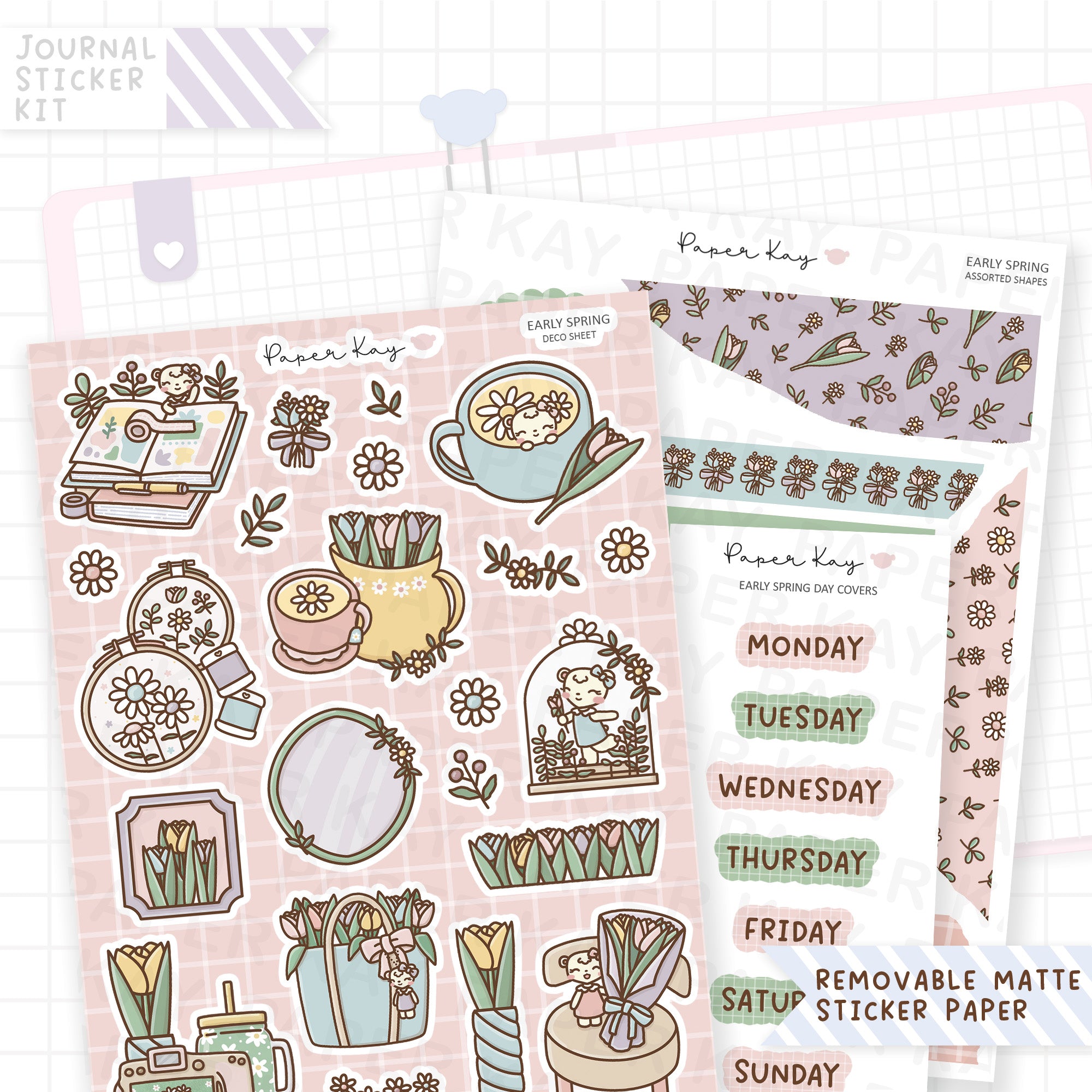 Early Spring Journalling Kit