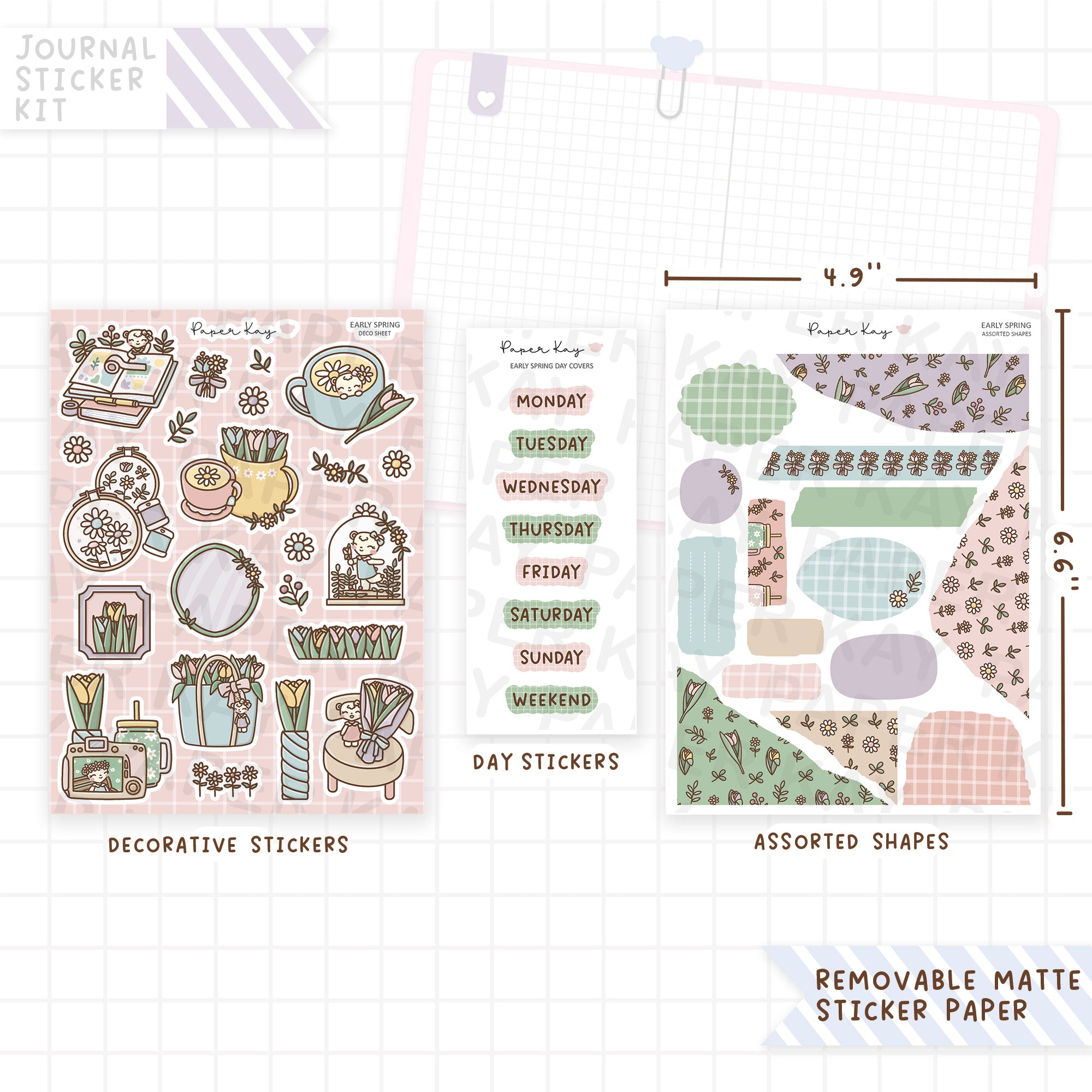 Early Spring Journalling Kit