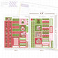 Festive Plans Hobonichi Cousin Sticker Kit