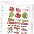 Festive Plans Weekly Vertical Kit Add On Sheet