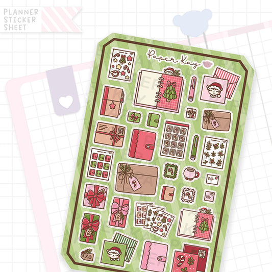 Festive Plans Gifts and Stationery Bujo Deco Stickers
