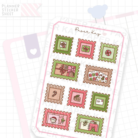 Festive Plans Stamps Bujo Deco Stickers