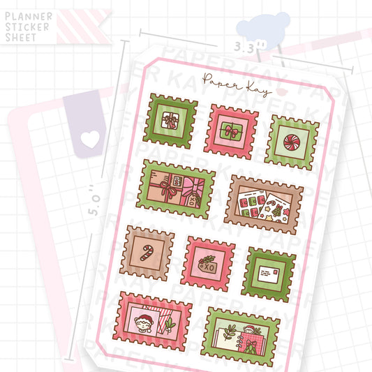 Festive Plans Stamps Bujo Deco Stickers