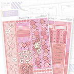 Full of Love Hobonichi Cousin Monthly Sticker Kit