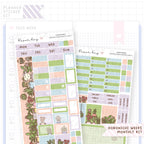 Gardening Hobonichi Weeks Monthly Sticker Kit
