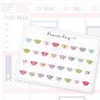 Groovy Dot the Bear Date Dot Stickers