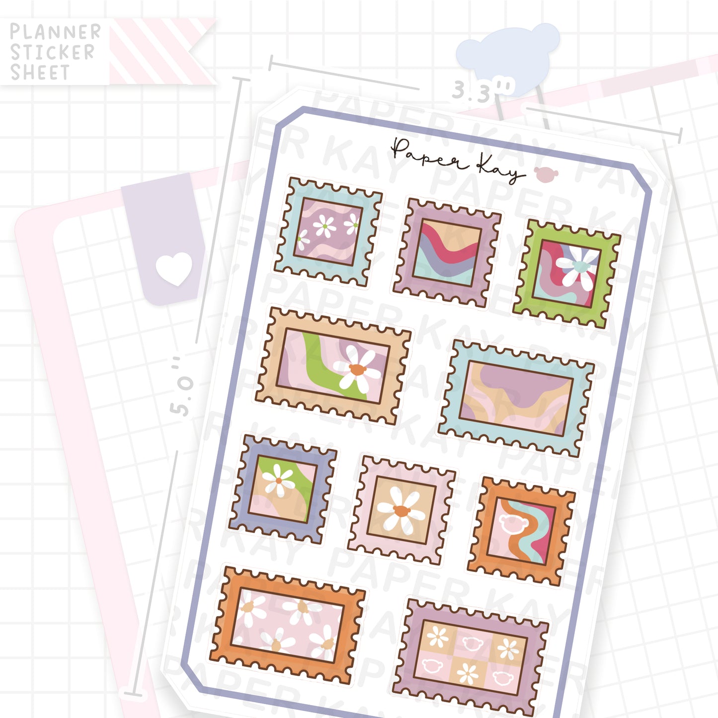 Groovy Stamps Bujo Deco Stickers