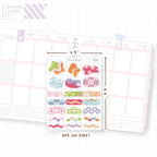 Groovy Weekly Vertical Kit Add On Sheet