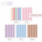 Hobonichi Cousin Hourly Time Strip Stickers