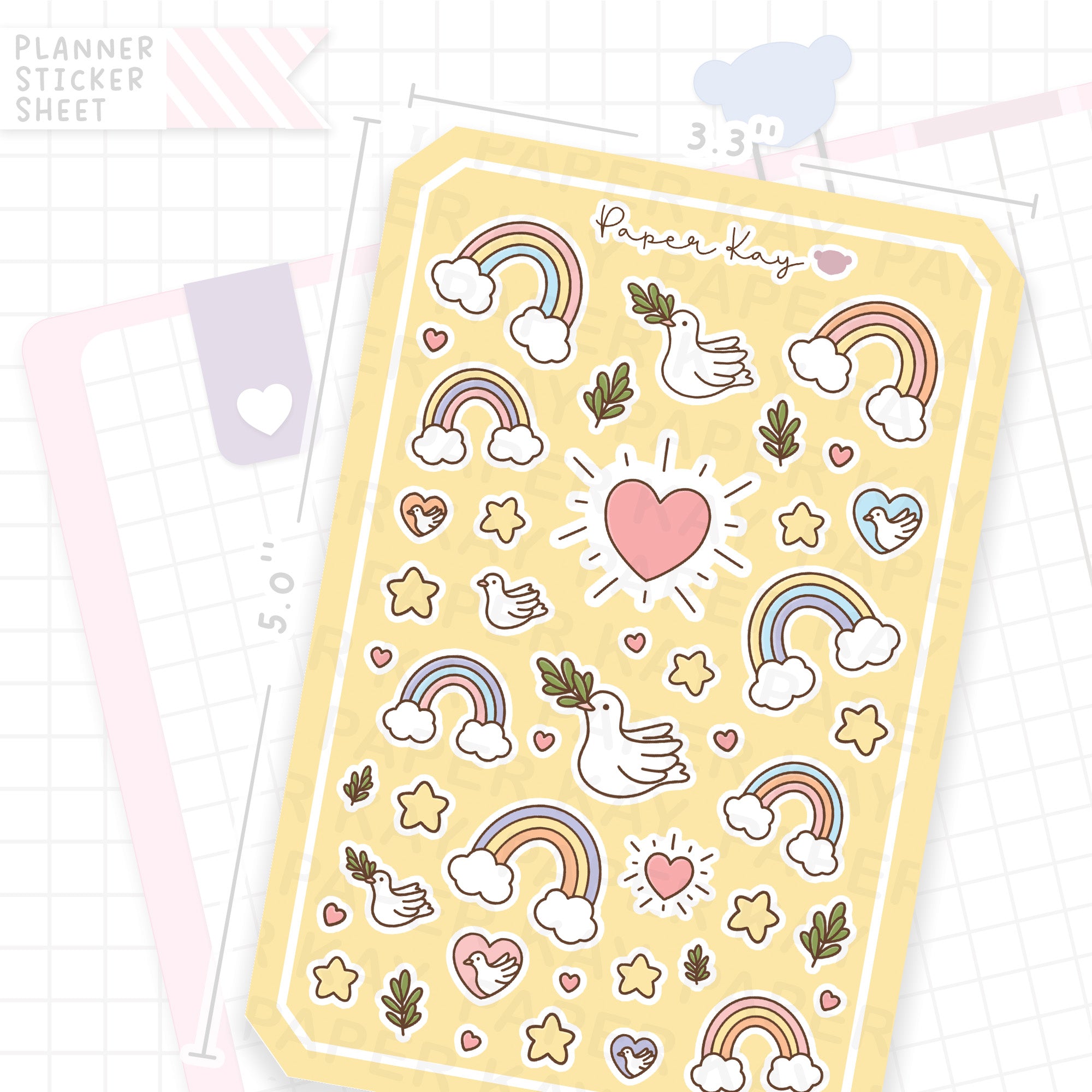 Hopeful Bujo Deco Stickers