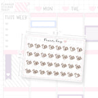 Hopeful Dove Date Dot Stickers
