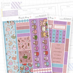 Hot Chocolate Hobonichi Cousin Monthly Sticker Kit