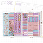Hot Chocolate Hobonichi Cousin Monthly Sticker Kit