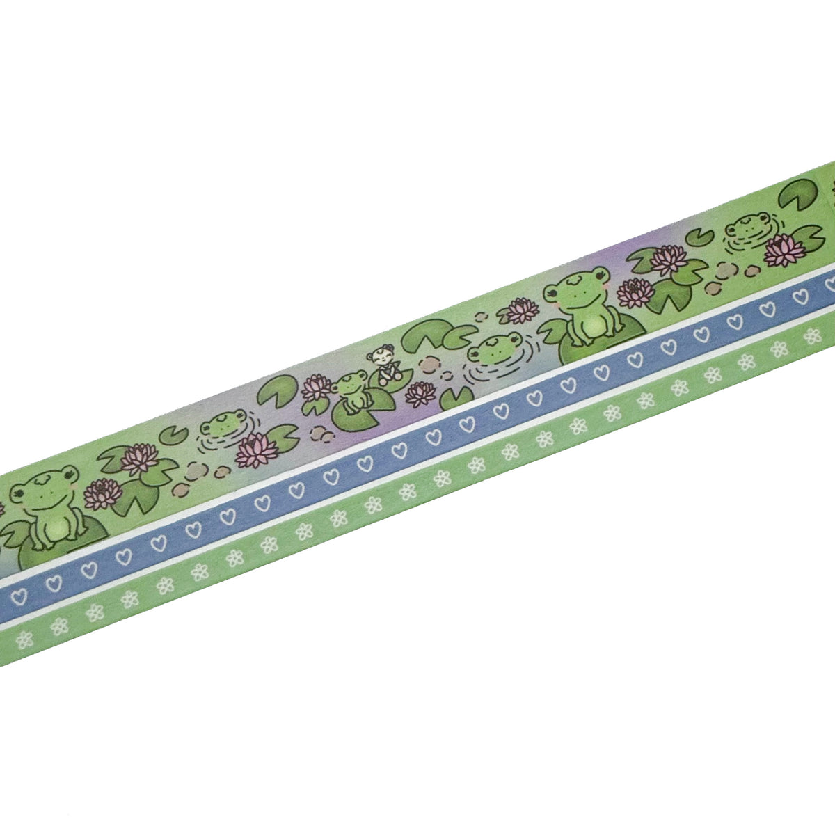 Lily Pad Friends Washi Tape (Set of 3)
