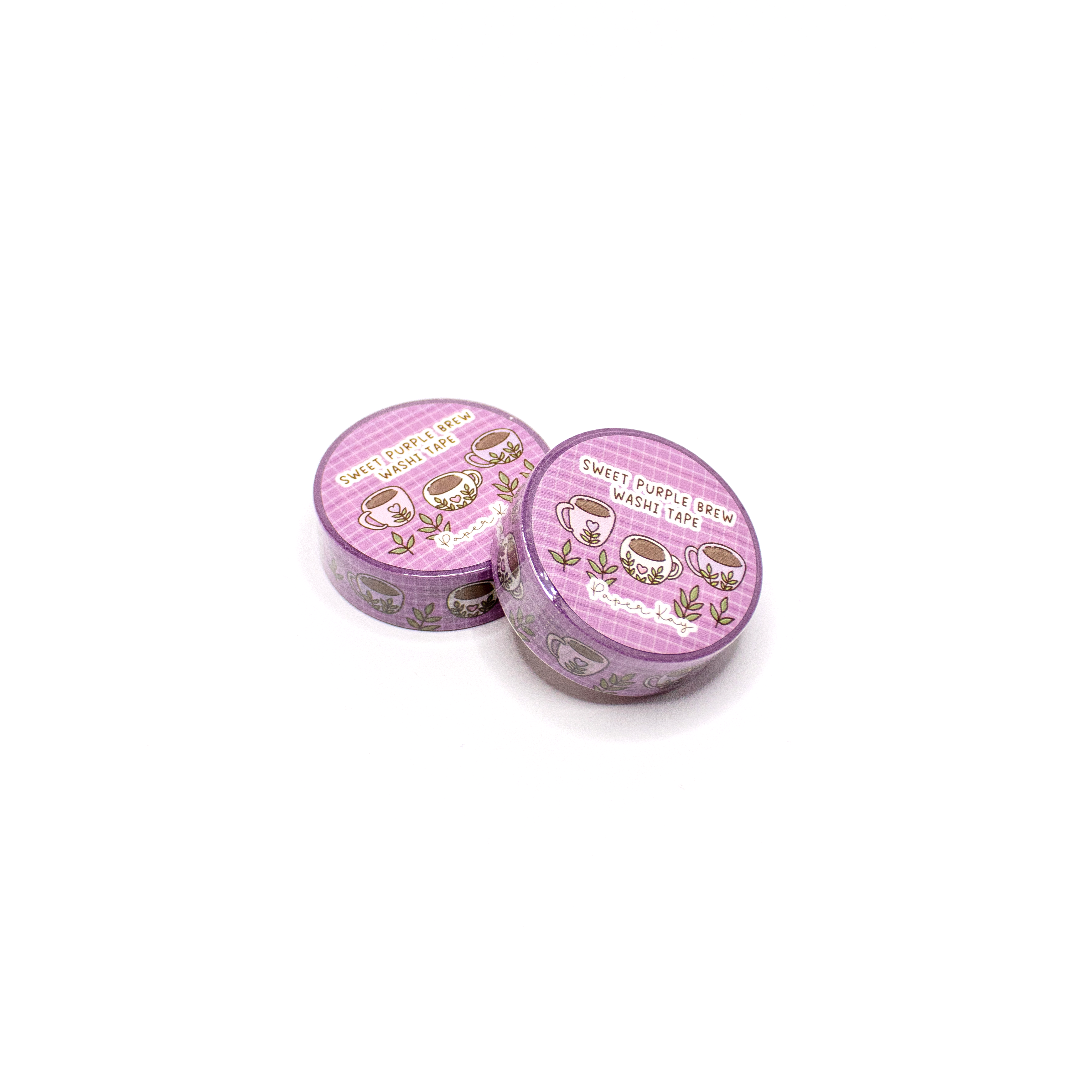 Sweet Purple Brew Washi Tape