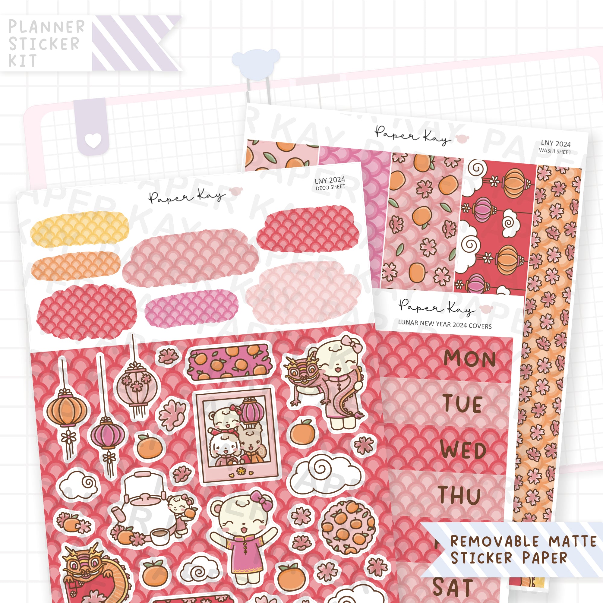 Lunar New Year 2024 Journaling Kit