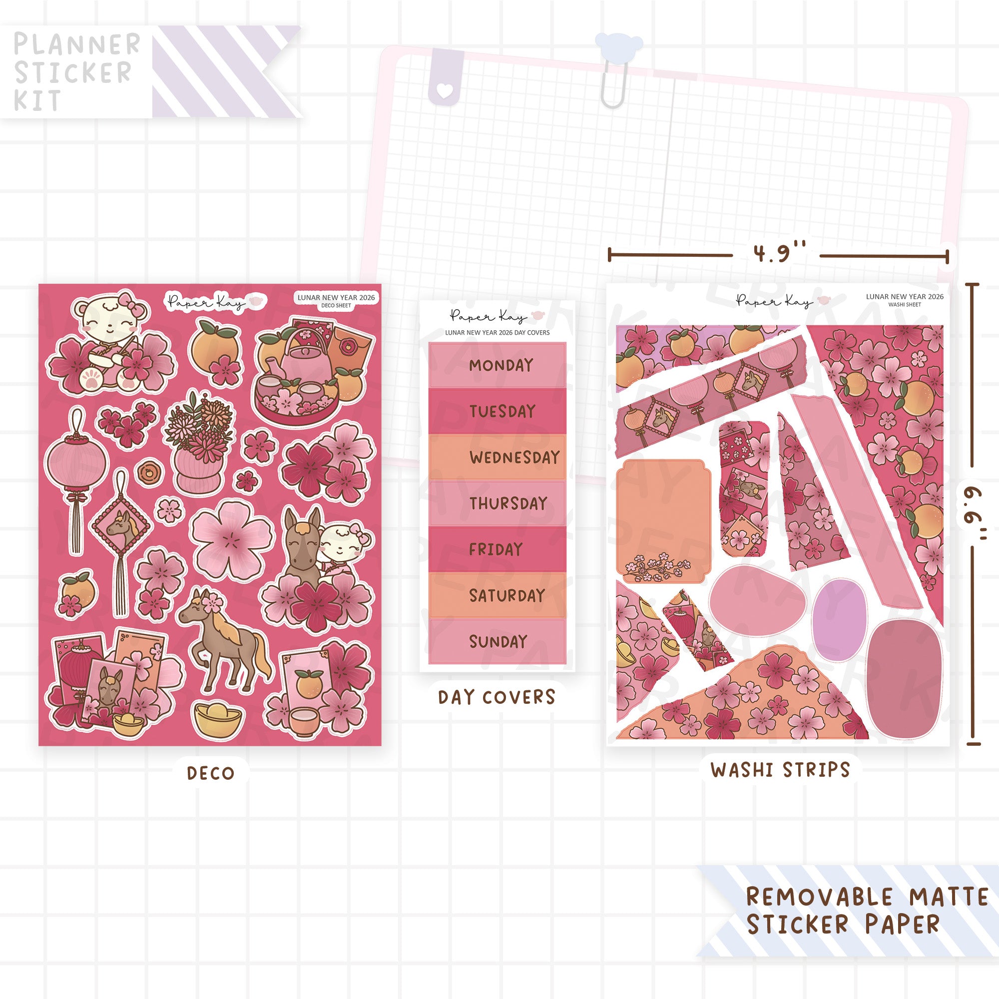 Lunar New Year 2026 Journaling Kit