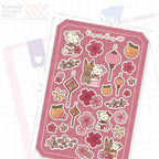 Lunar New Year Dot the Bear Bujo Deco Stickers