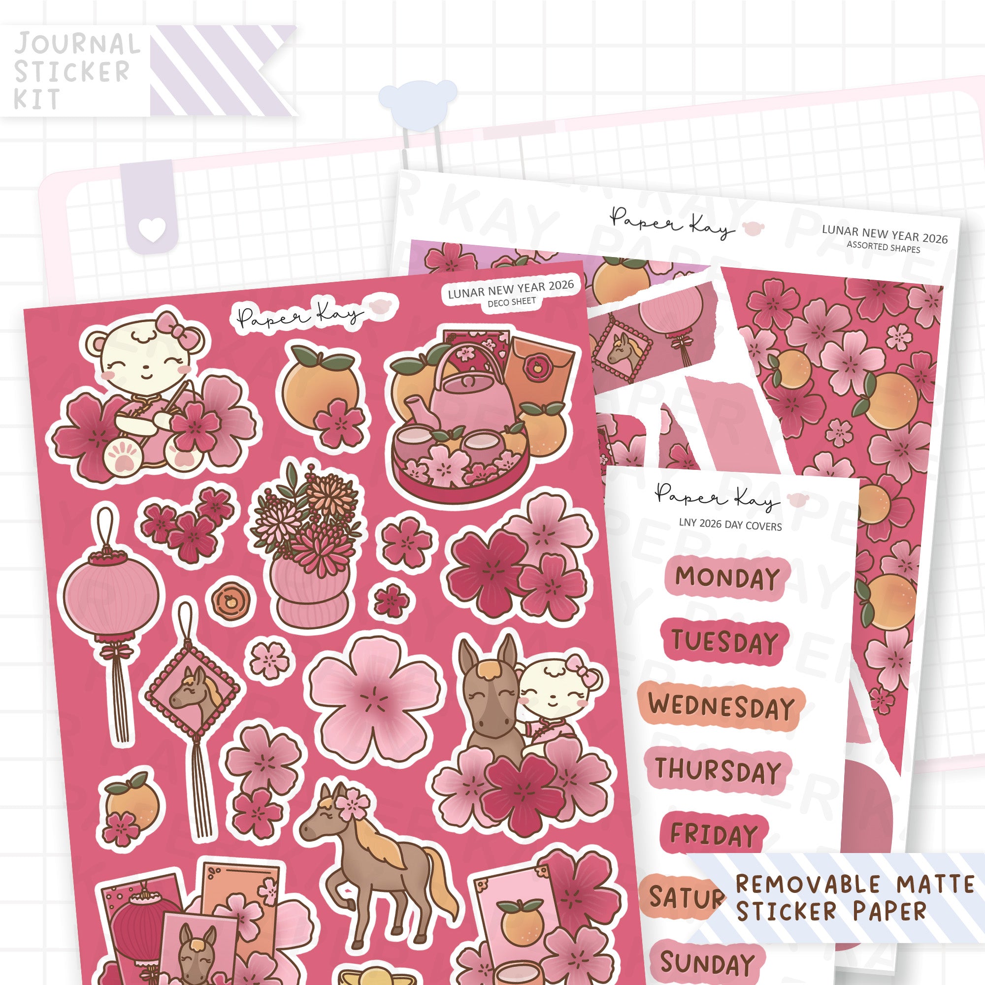 Lunar New Year 2026 Journalling Kit