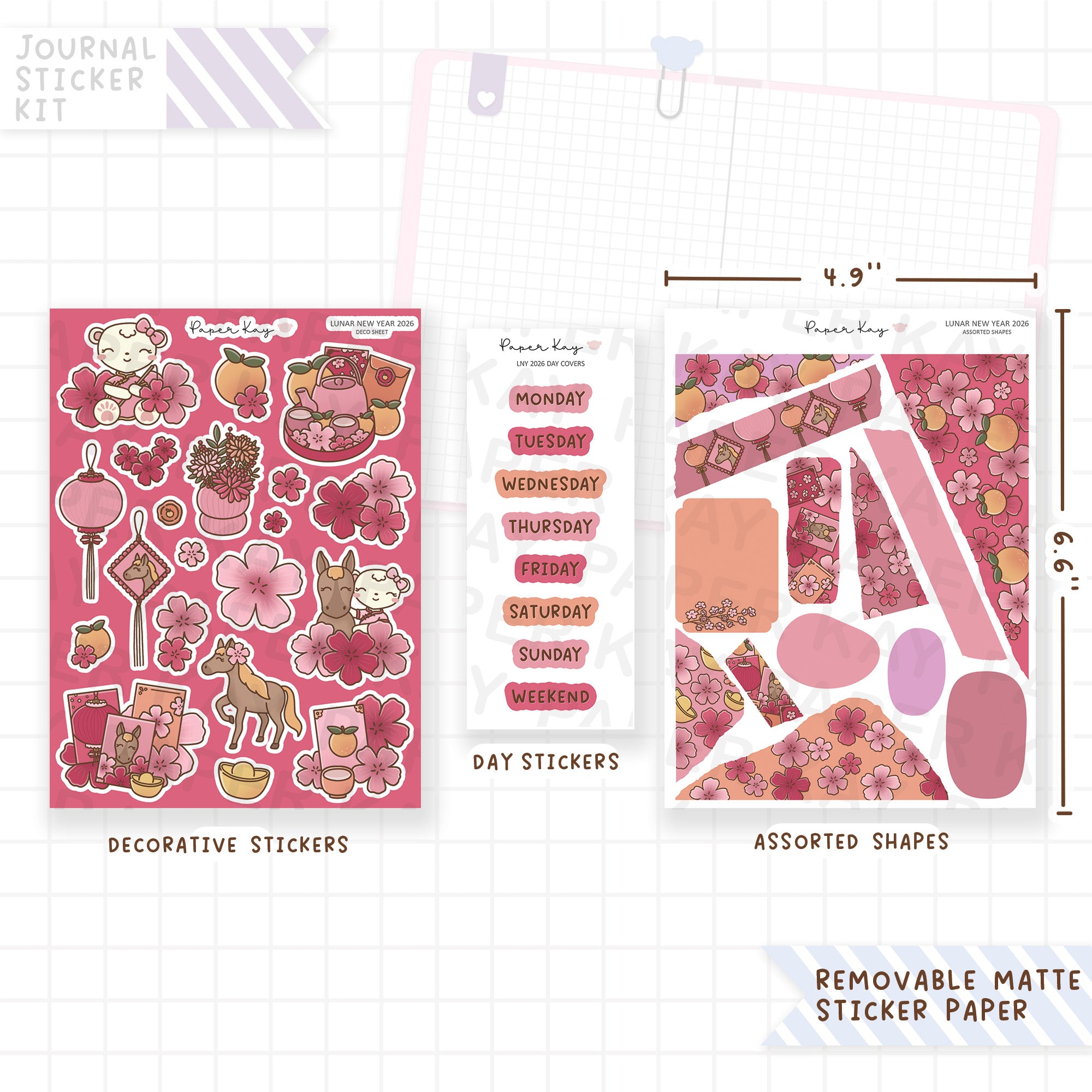 Lunar New Year 2026 Journalling Kit