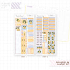 Lemons Hobonichi A6 Monthly Sticker Kit