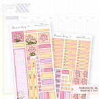 Lilies Hobonichi A6 Monthly Sticker Kit