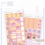 Lilies Hobonichi Weeks Monthly Sticker Kit
