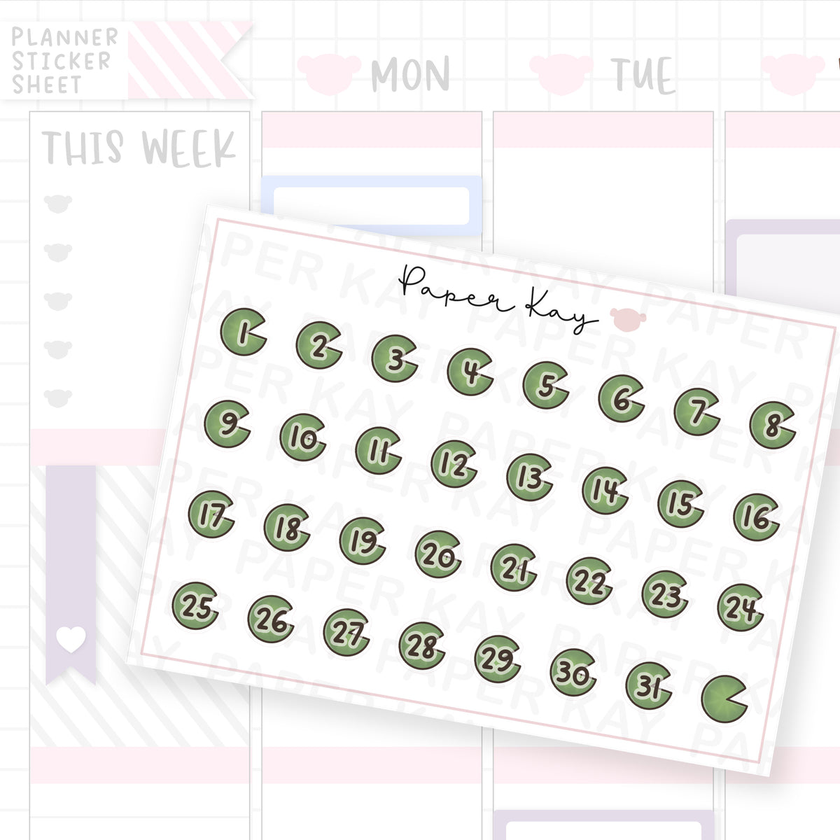 Lily Pad Friends Lily Pad Date Dot Stickers