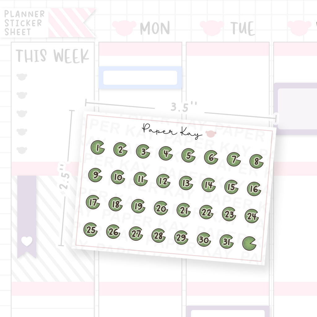 Lily Pad Friends Lily Pad Date Dot Stickers