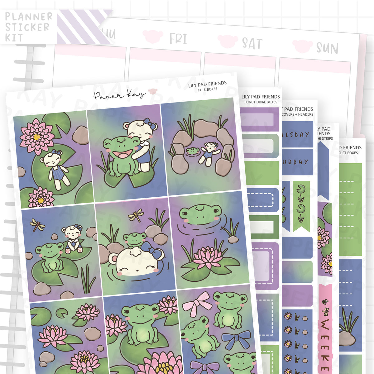Lily Pad Friends Vertical Kit