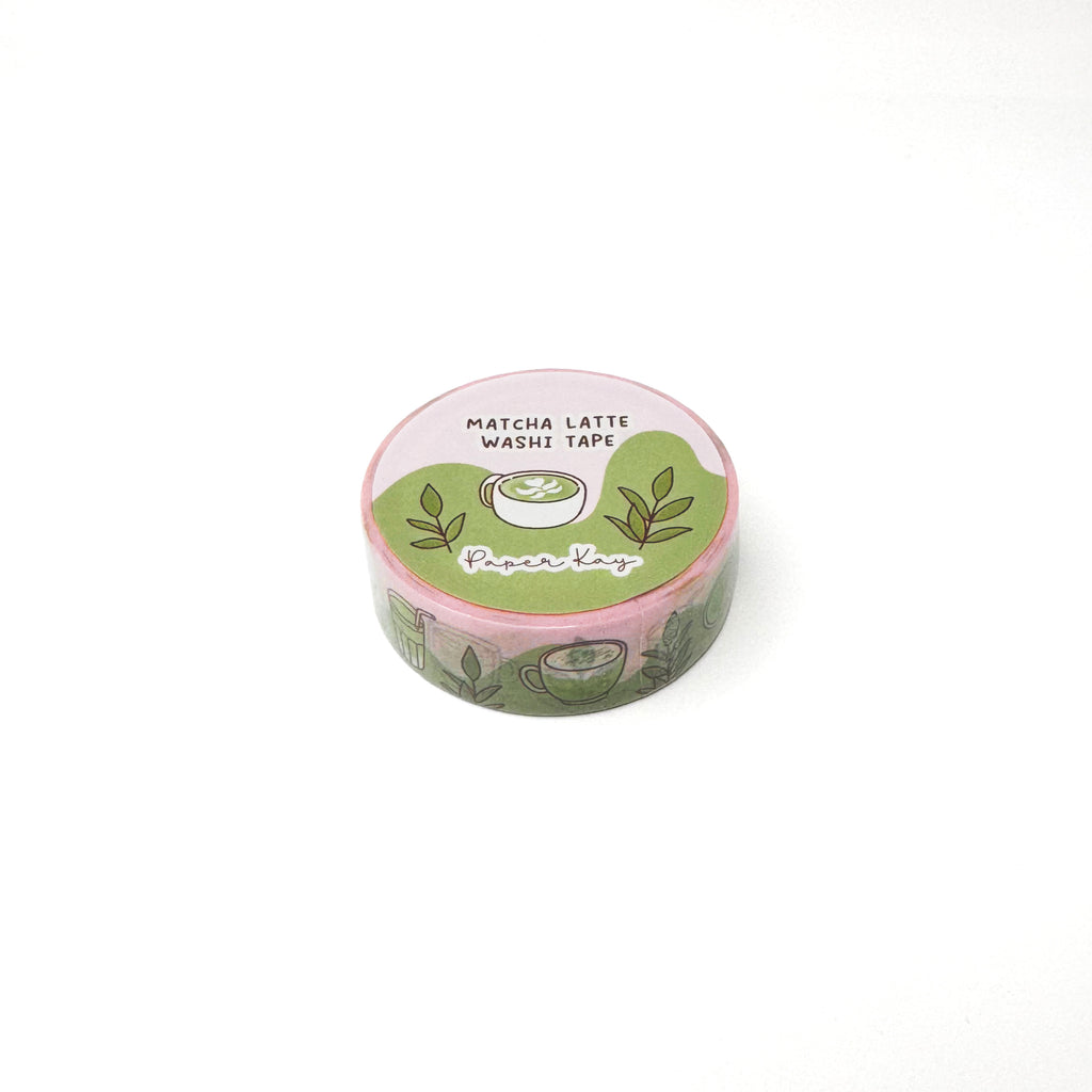Matcha Latte Washi Tape