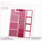 1.3" Wide Checklists - Functional Stickers