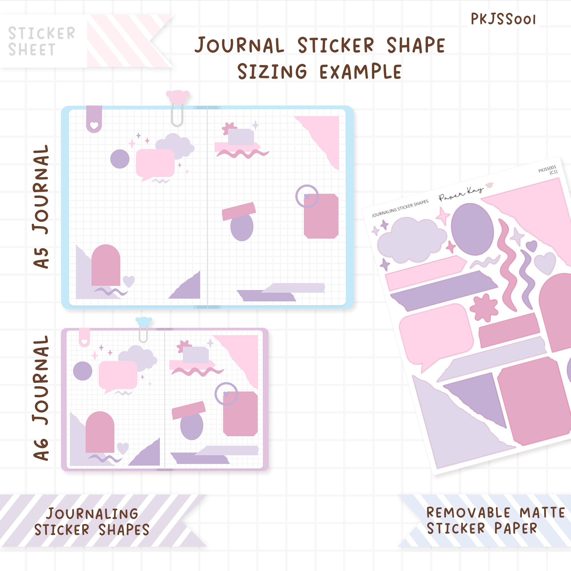 Journaling Sticker Shapes V1
