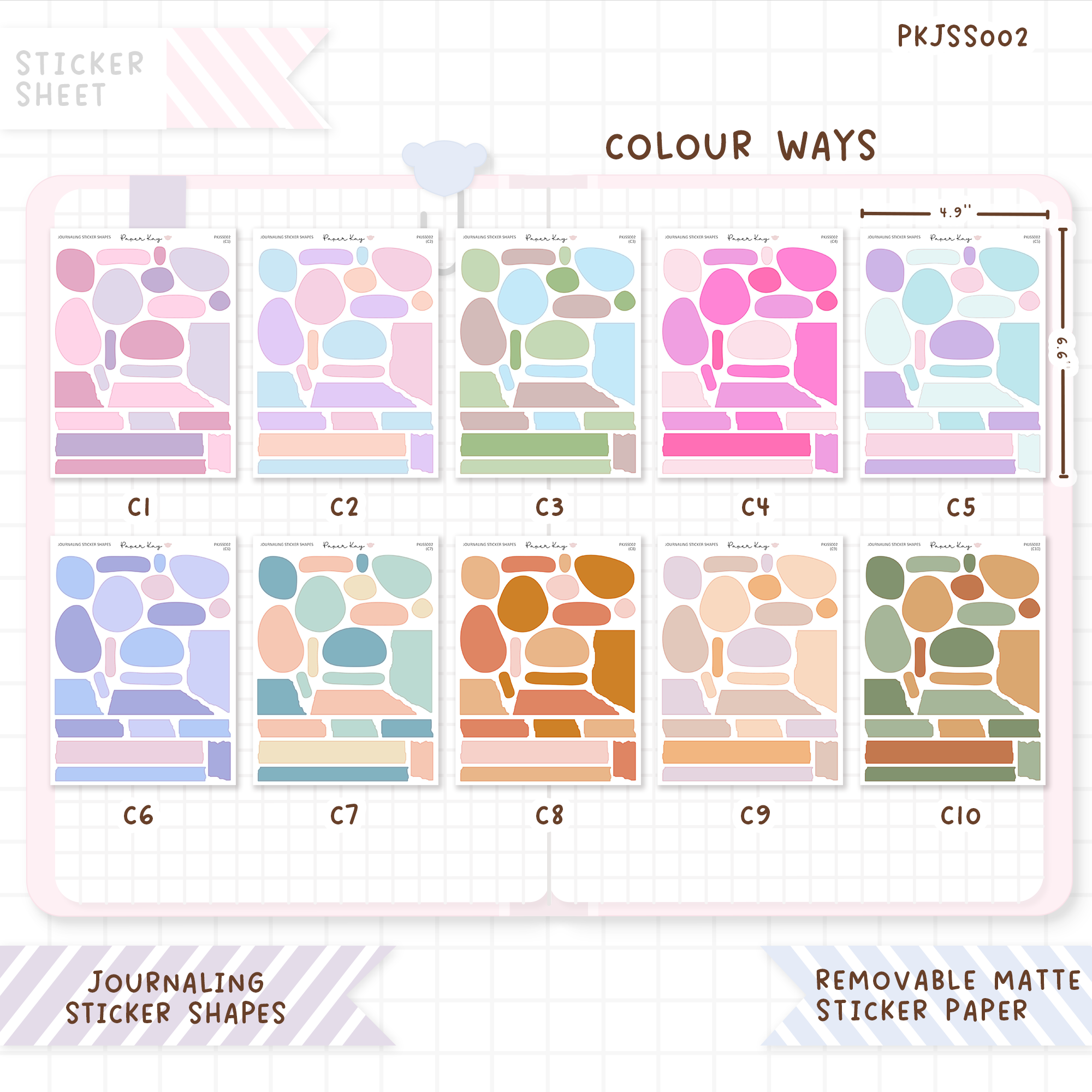Journaling Sticker Shapes V2