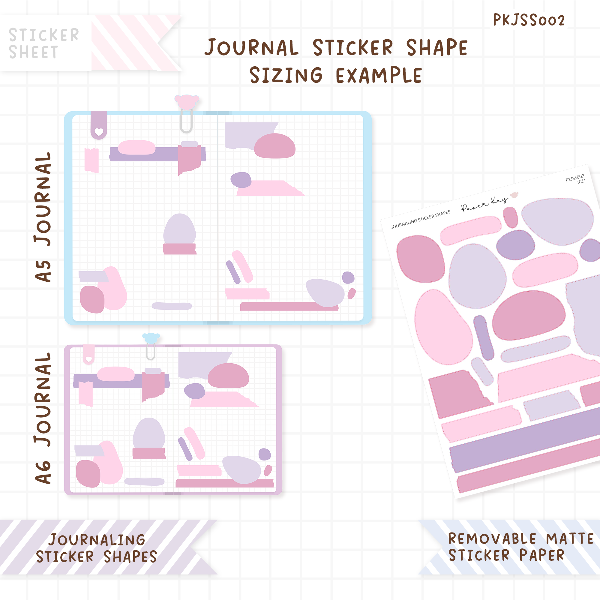 Journaling Sticker Shapes V2