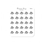 (PM222) Picnic - Tiny Minimal Icon Stickers