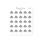 (PM222) Picnic - Tiny Minimal Icon Stickers