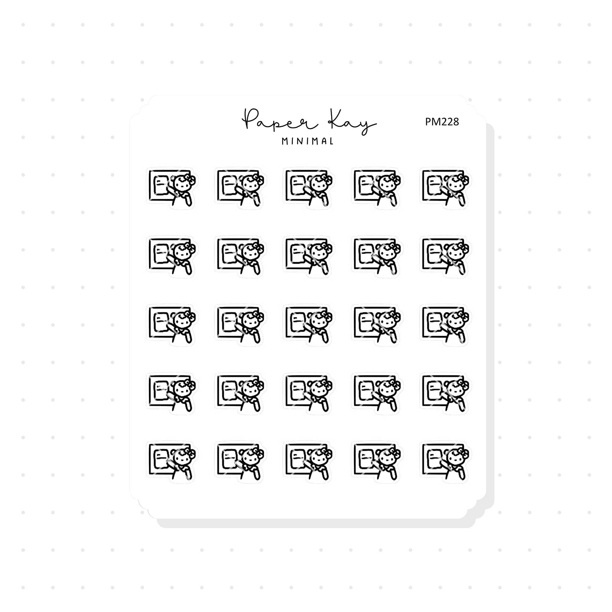 (PM228) Presentation - Tiny Minimal Icon Stickers